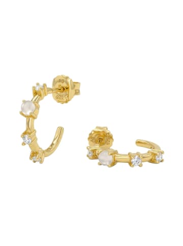 Noelani Creolen Silber 925, gelbvergoldet in gold