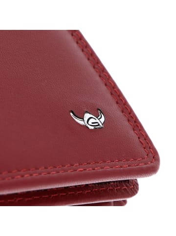 Golden Head Polo RFID Protect Geldbörse Leder 12,5 cm in rot