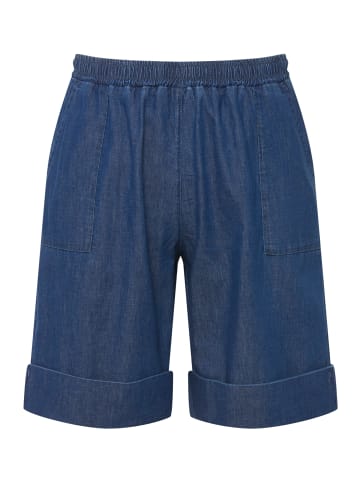 Ulla Popken Shorts in blue denim