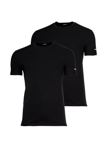 Dsquared² T-Shirt 2er Pack in Schwarz