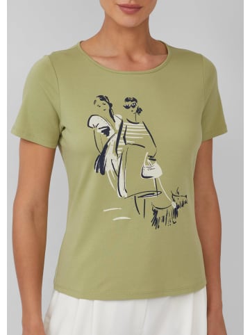 s.Oliver T-Shirt in 75D0_helles olivgrün