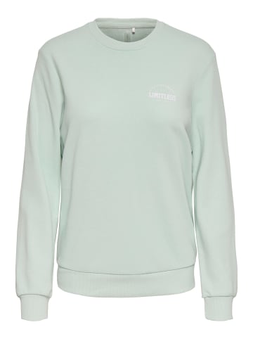 Only Play Sweatshirt in Surf Spray