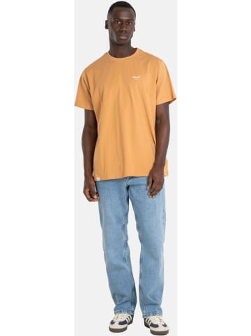 Reell T-Shirt "Staple Logo T-Shirt" in Orange