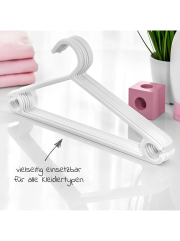 LaLoona Kleiderbügel für Babys und Kinder (22 in weiss