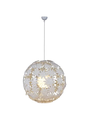 näve Pendelleuchte "FLOWERY MEADOW" in weiß - (L)55 cm x (B)55 cm x (H)120 cm
