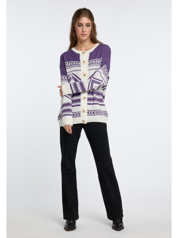 IZIA Damen Cardigan in Lila