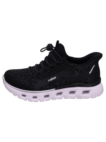 rieker Slipper in schwarz