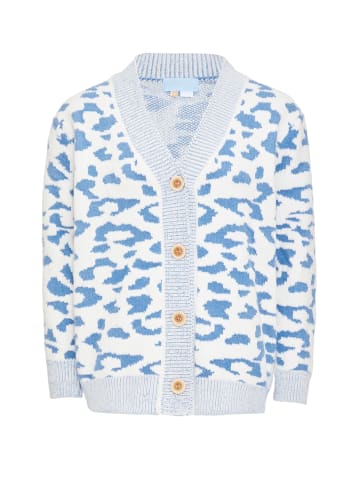Poomi Damen Strickjacke in Blau