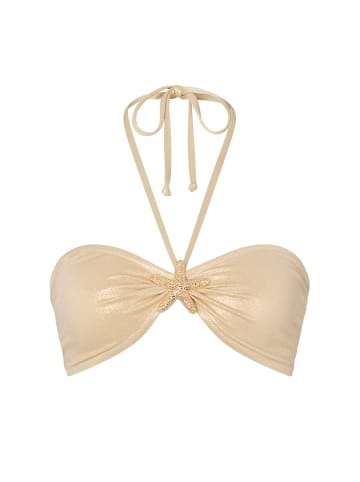 Moda Minx Bikinioberteil Starfish Bandeau in Gold