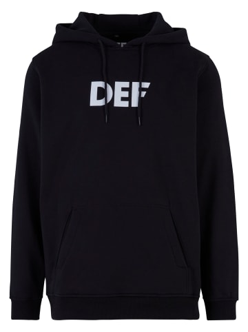 DEF Kapuzenpullover in black