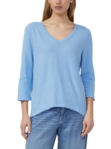 S.OLIVER RED LABEL Langarmshirt in Blau