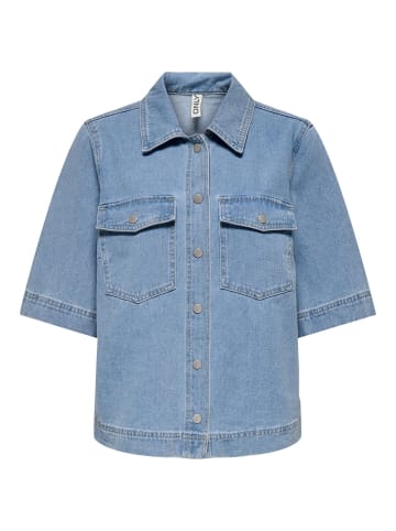 ONLY Jeanshemd in Light Blue Denim