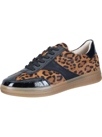 remonte Schnürschuhe in black/leo-nuss/schwarz