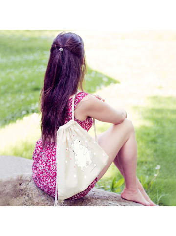 Mr. & Mrs. Panda Stoffbeutel Eisbär Umarmen ohne Spruch in Creme