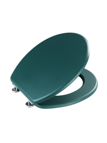 Wenko WC-Sitz Mod. Prima Dunkelgrün matt, WC-Sitz Prima Dunkelgrün matt in Grün