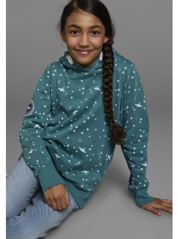 Kangaroos Kapuzensweatshirt in petrol