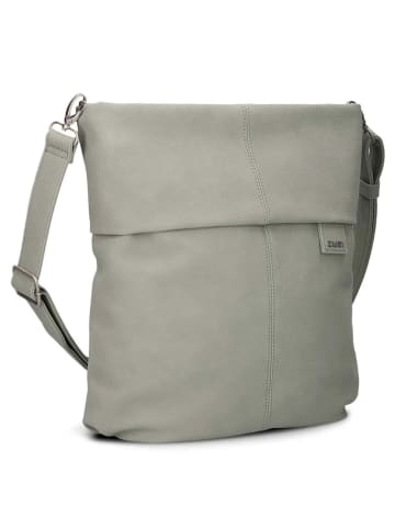 Zwei Mademoiselle M12 - Schultertasche 32 cm (cord-mocca) in sage