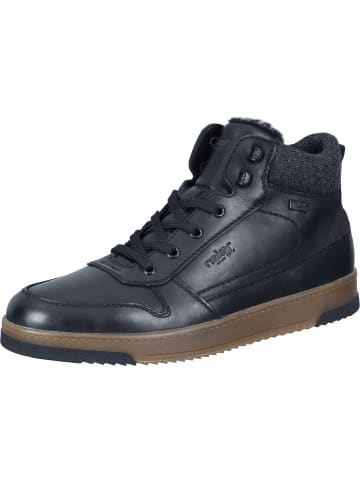 rieker Freizeit Stiefel in nero/schwarz/espresso/granit