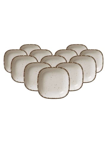 Ritzenhoff & Breker 12er Set Dipschalen Casa ø 9 cm in Beige
