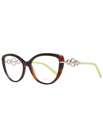 Pucci Damen Optische Fassungen Katzenauge Braun