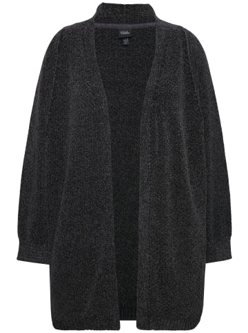 Ulla Popken Strickjacke in graphitgrau