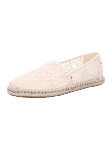 TOMS Damen Slipper ALPARGATA ROPE in Beige