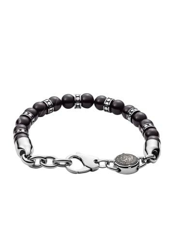 Diesel Armschmuck The Structured Beads Armband in schwarz
