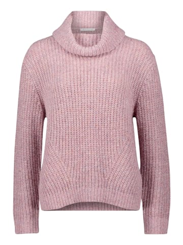 BETTY & CO Strickpullover mit Lurexfaden in Rose Melange
