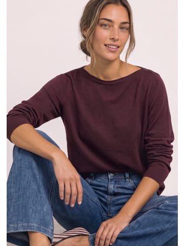 Street One Strickpullover in aubergine - 0004