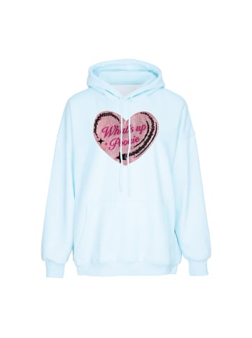 myMo Women Hoodie in Light Blue