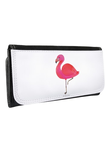 Mr. & Mrs. Panda Damen Portemonnaie Flamingo Classic ohne Spruch in Weiß