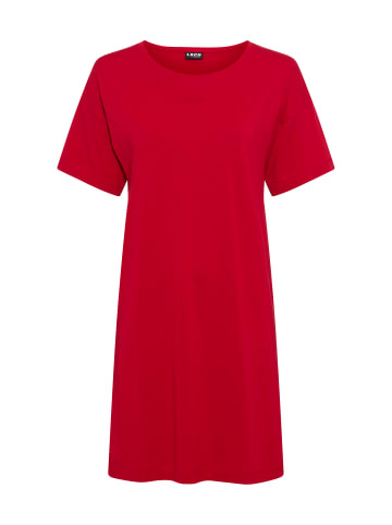 LSCN BY LASCANA Nachthemd in rot bedruckt