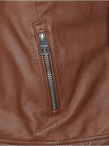Maze Lederjacke 42025058 in cognac
