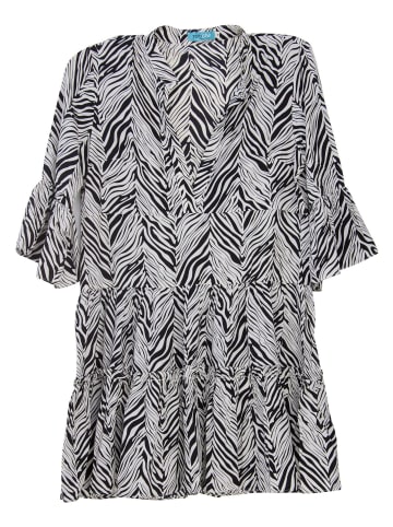 TOOCHE Kleid "Zebra 1" in Schwarz