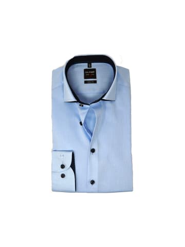 OLYMP Langarm Business Hemd für Herren in blau