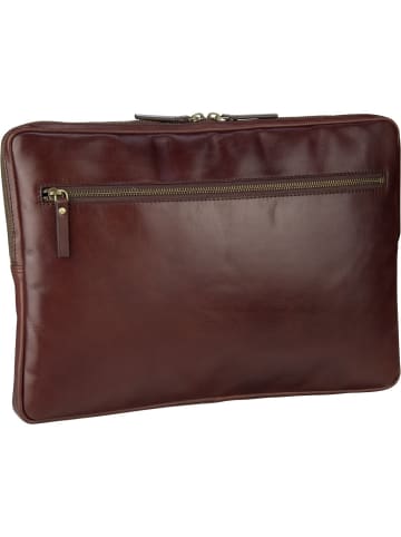 Leonhard Heyden Laptop Hülle Cambridge 5248 RV-Laptoptasche M in Rotbraun