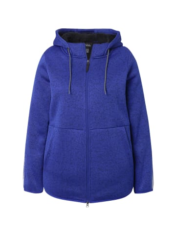 Ulla Popken Sweatjacke in capriblau