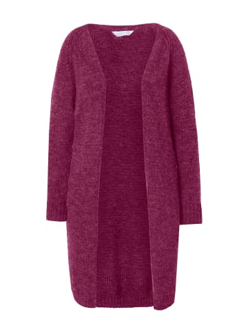 Janet & Joyce Strickjacke in fuchsia pink