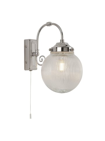Licht-Erlebnisse Wandlampe (B)16 x (H)27 cm in Chrom Weiß