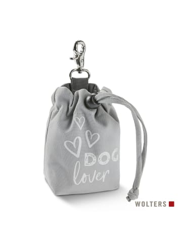 WOLTERS Happy Treat Bag Leckerlibeutel für Hunde, hellgrau