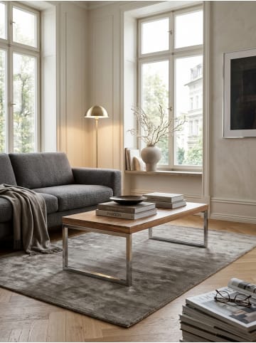 KADIMA DESIGN Couchtisch GUNA Massiv-Holz 120 cm breit Wohnzimmer-Tisch in Akazie