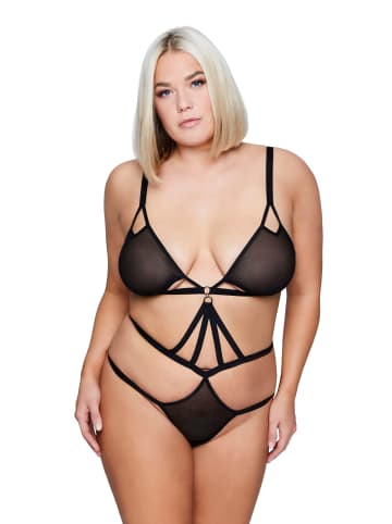 Ulla Popken Body in schwarz