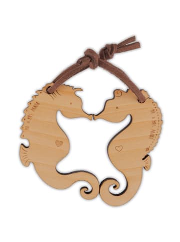 Mr. & Mrs. Panda Schlüsselanhänger Seepferdchen verliebt ohne Sp... in Braun