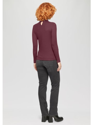 QS T-Shirt in 3900_bordeaux