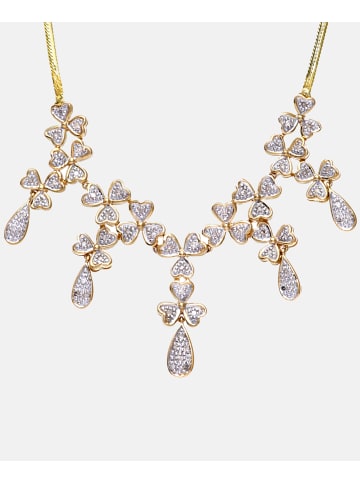 Diamant L'éternel Halskette aus 375 Gelbgold mit Diamant