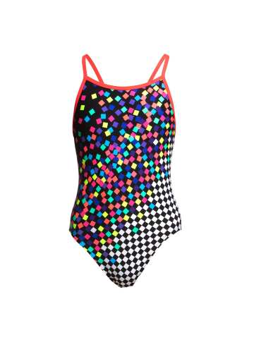 Funkita Badeanzug Scatter Brain in bunt