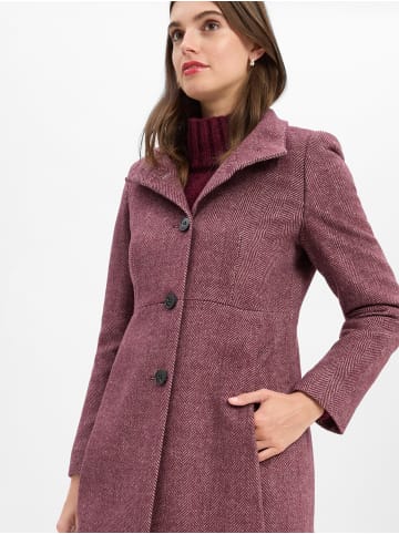 Fuchs Schmitt Mantel in aubergine