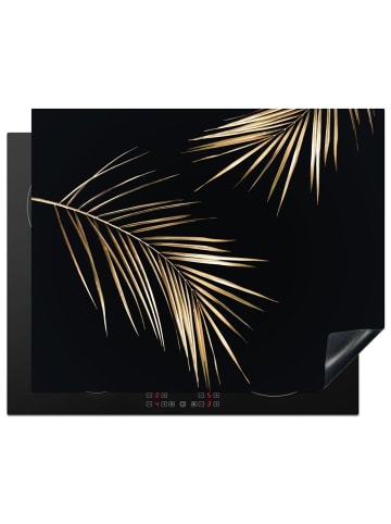 KitchenYeah Herdabdeckplatte Goldene Blätter