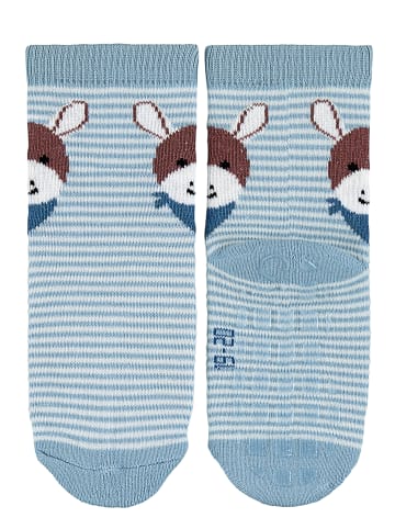 Sterntaler GOTS ABS Socken 2er-Pack Emmi in blaugrau