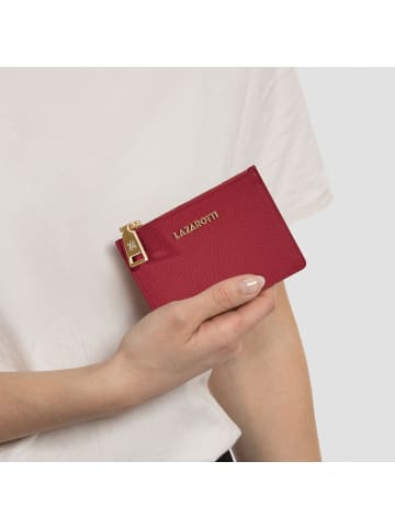 Lazarotti Bologna Leather Schlüsseletui Leder 11.5 cm in red